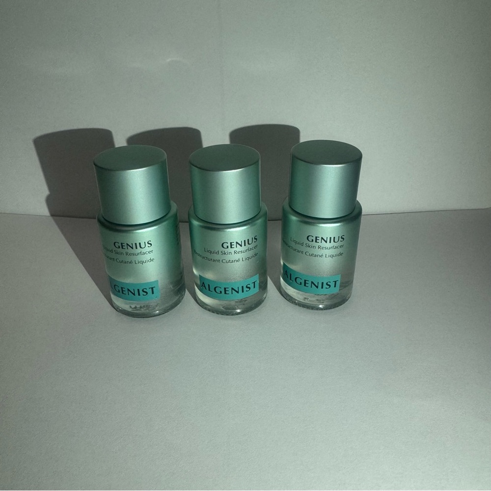 3 x Algenist Genius toner 10ml